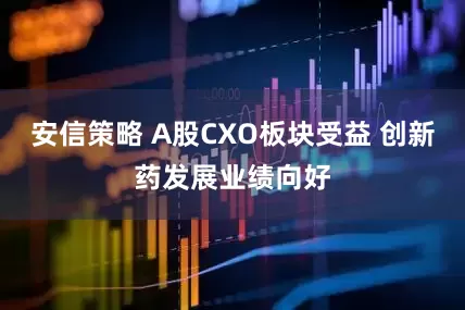 安信策略 A股CXO板块受益 创新药发展业绩向好